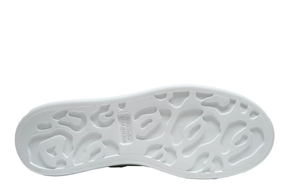 Alexander McQueen Women's White Larry Sneaker 553770