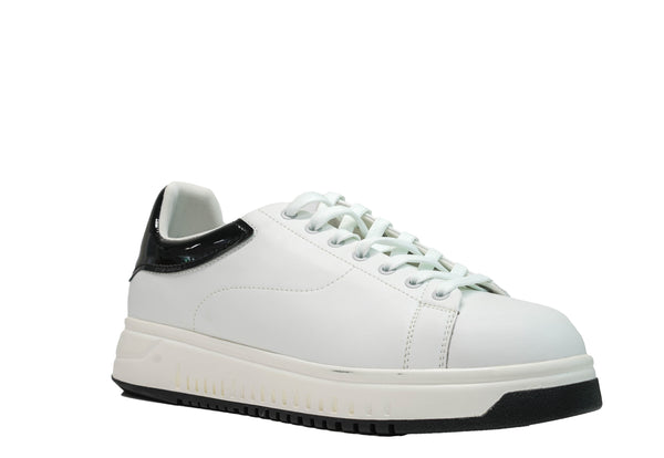 Emporio Armani Men's White & Black Sneakers X4X264 25% off