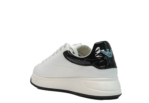 Emporio Armani Men's White & Black Sneakers X4X264 25% off