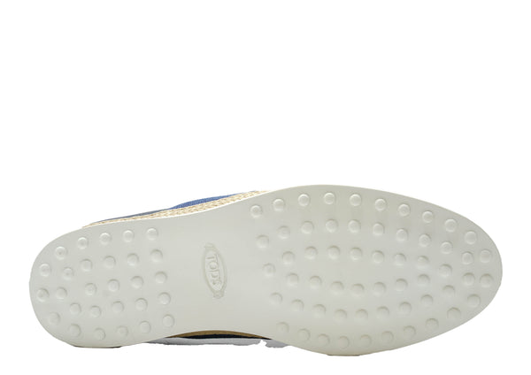 Tod's Men's Blue Rafia Slip On M0TV0V530 40% off