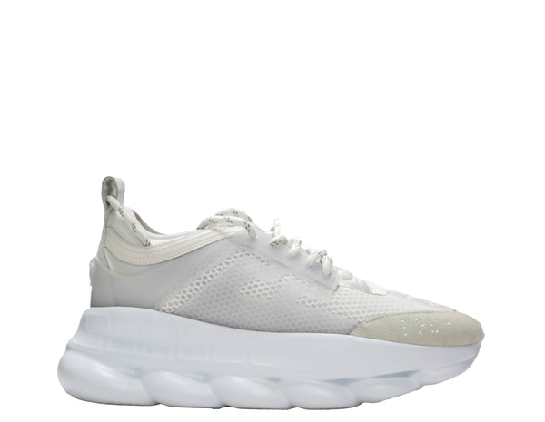 Versace Men's White Chain Reaction Sneaker DSU7071 40% off