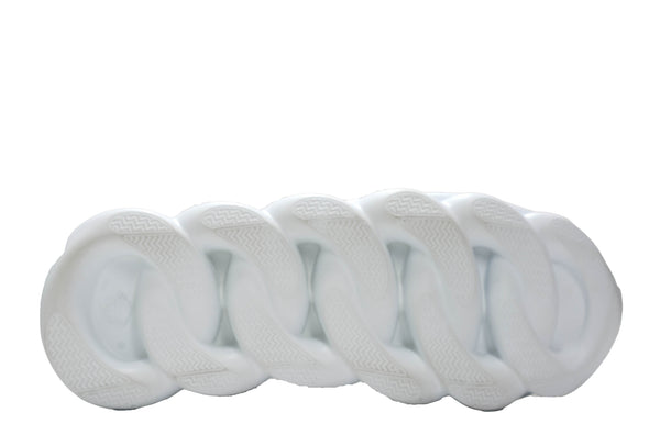 Versace Men's White Chain Reaction Sneaker DSU7071