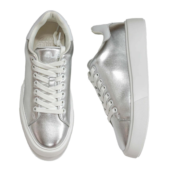 Cesare Paciotti 4US Women’s Silver Sneaker BB7001