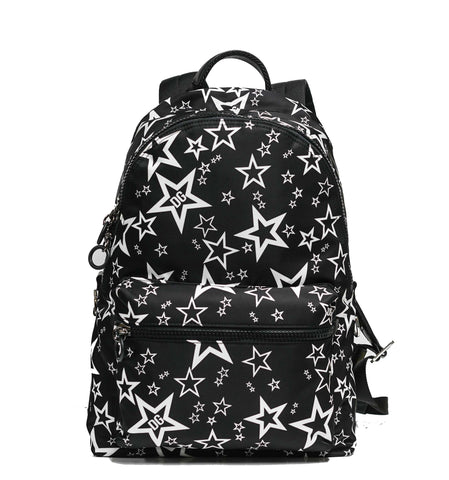 Dolce & Gabbana White & Black Star Backpack BM1607 - Now 30% OFF