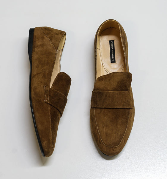 Fabio Rusconi Women's Monk Suede Shoe, Style number F4115