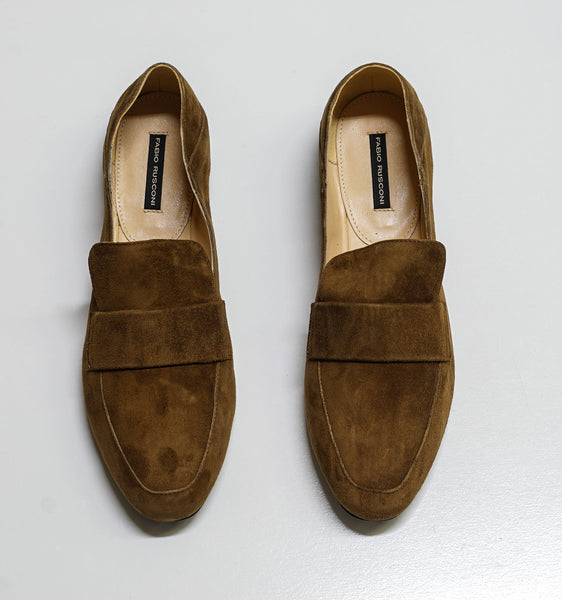 Fabio Rusconi Women's Monk Suede Shoe, Style number F4115