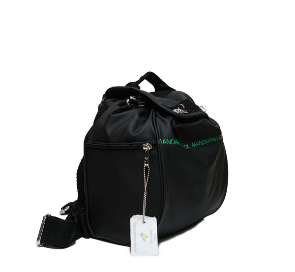 Mandarina Duck Black Small Backpack Utility P10UQT06651