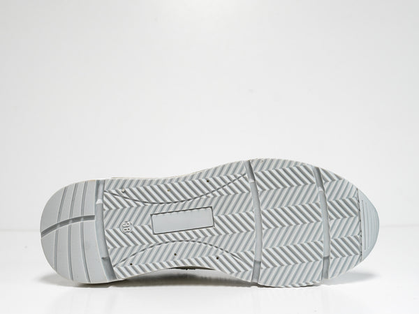 Morelli Women's White Glitter Sneaker 50780   40% OFF