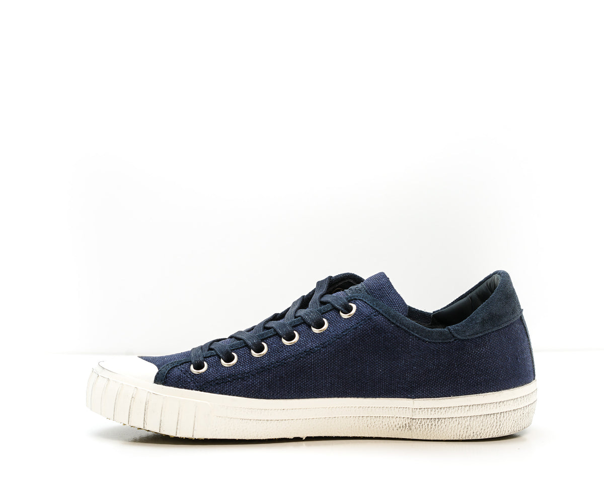 LOUIS FERAUD Femme Sneakers aus Canvas in Blau