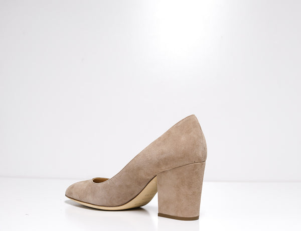 Sergio Rossi Women's Cipria Suede Pump A75252 60% OFF