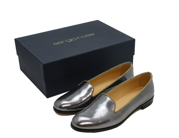 Sergio Rossi Women's Silver Slip On 67180