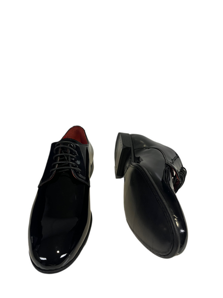 Stefano Stefani Black Patent Leather laceup 75931