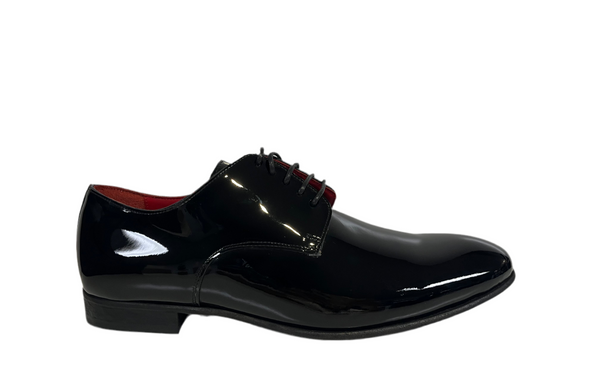 Stefano Stefani Black Patent Leather laceup 75931