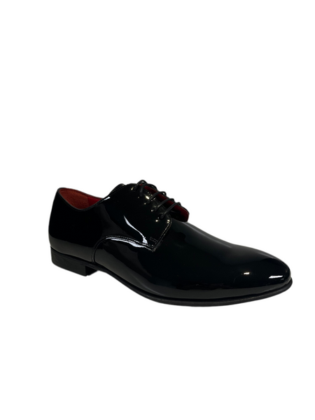 Stefano Stefani Black Patent Leather laceup 75931