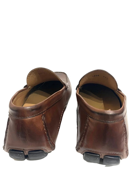 Stefano Stefani Men's Brandy Leather Moccasin 11898 40% OFF