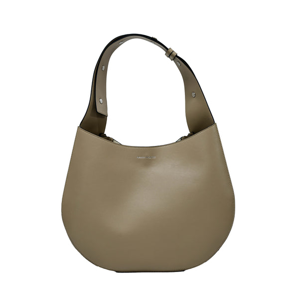 Alexander McQueen Camel Leather The Skull Hobo Bag 775914 30% OFF