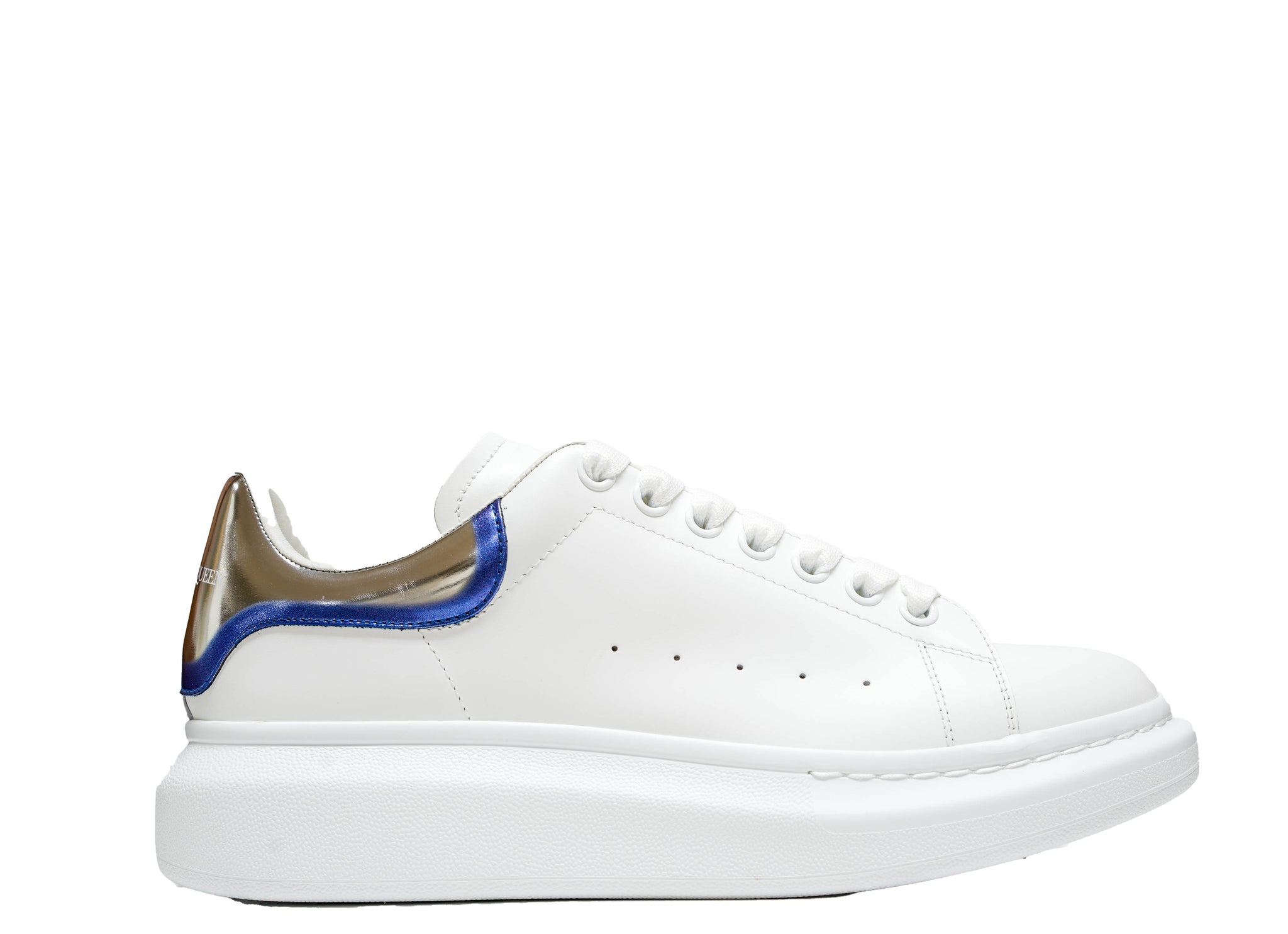 Alexander mcqueen blue sneakers best sale