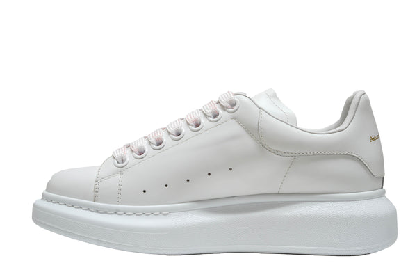 Alexander McQueen Women's White Larry Sneaker 553770 - Now 20% OFF