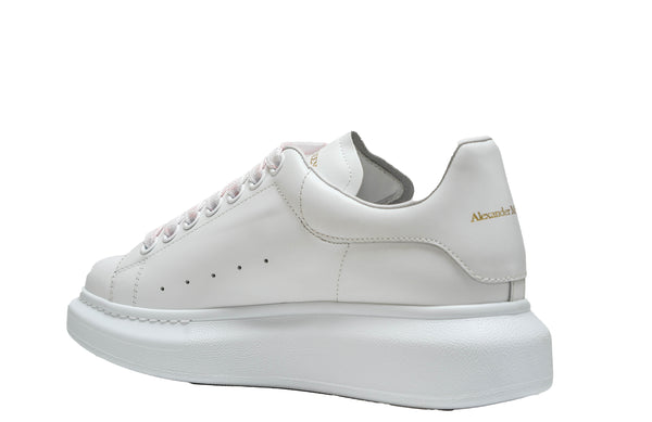 Alexander McQueen Women's White Larry Sneaker 553770