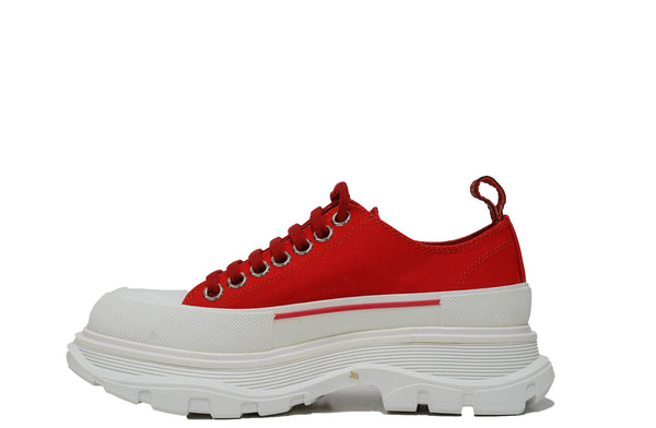 Alexander McQueen Women's Red Sneaker 611705