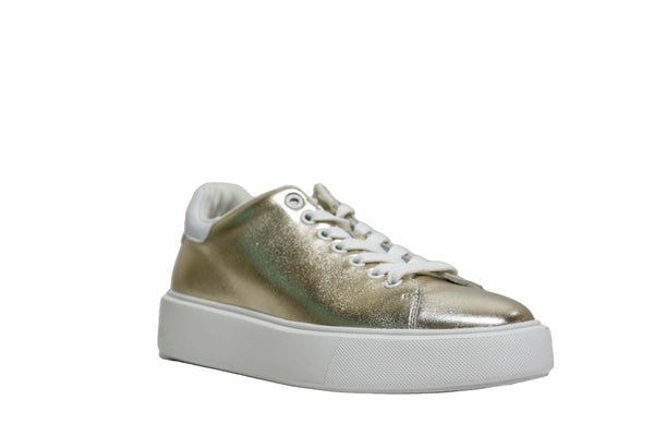 Cesare Paciotti 4US Women’s Gold & White Sneaker BB7001