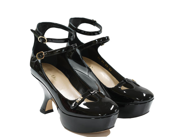 Christian Dior Black Patent Shoe KCV036