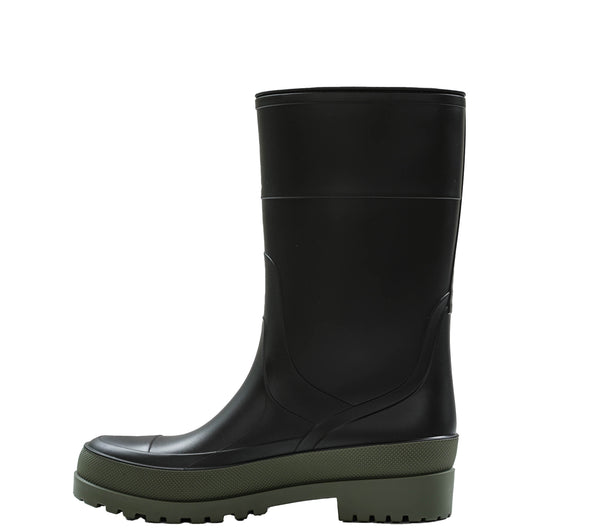 Christian Dior Black & Green Long Boot KCI882
