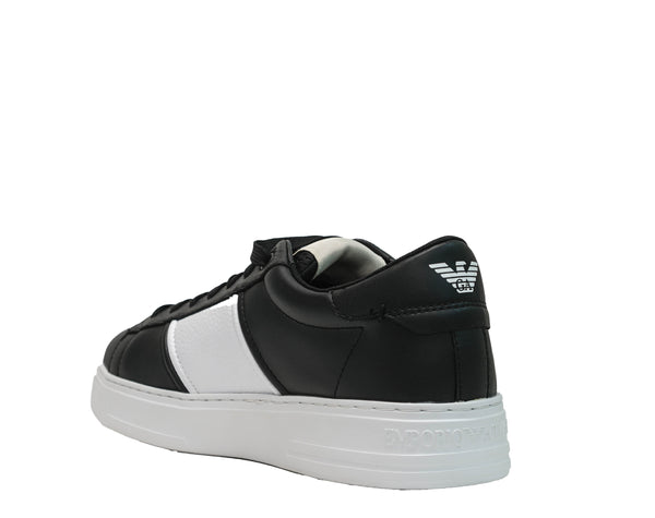 Emporio Armani Men's Black & White Sneakers X4X570 20% OFF