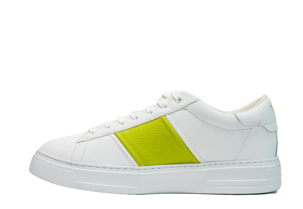 Emporio Armani Men's White & Green Sneakers X4X570 20% OFF