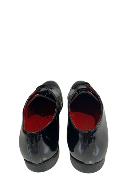 Stefano Stefani Black Patent Leather laceup 75931
