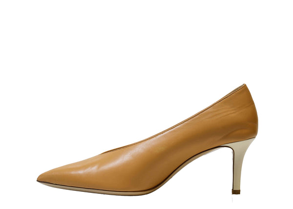 Fabio Rusconi Women’s Tan Leather Shoe Spuma