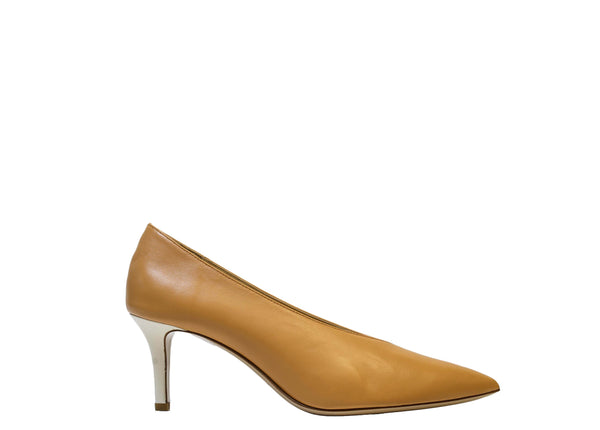 Fabio Rusconi Women’s Tan Leather Shoe Spuma