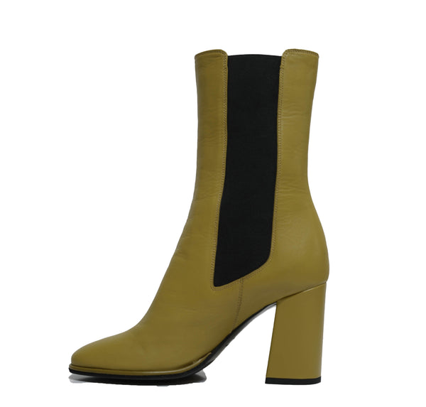 Fabio Rusconi Women’s Leather Mustard Boots Demetra
