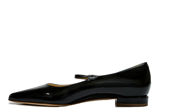 Fabio Rusconi Women’s Black Patent Leather Mary Jane Shoe F5979