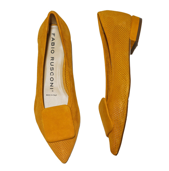 Fabio Rusconi Women’s Orange Suede Shoe S6306