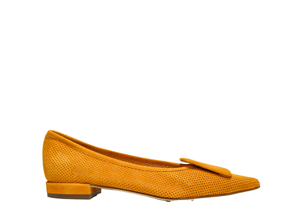Fabio Rusconi Women’s Orange Suede Shoe S6306