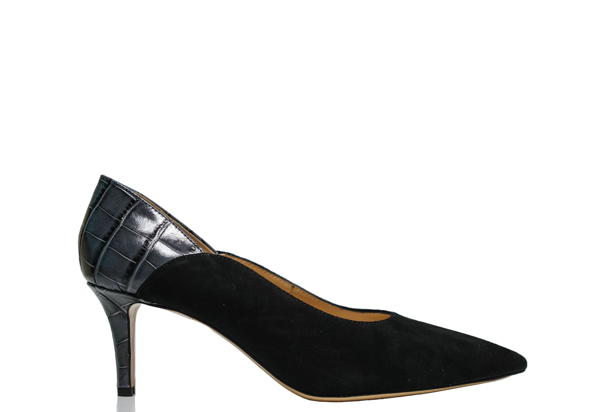 Fabio Rusconi Women’s Black Leather Detailed Heel I1967