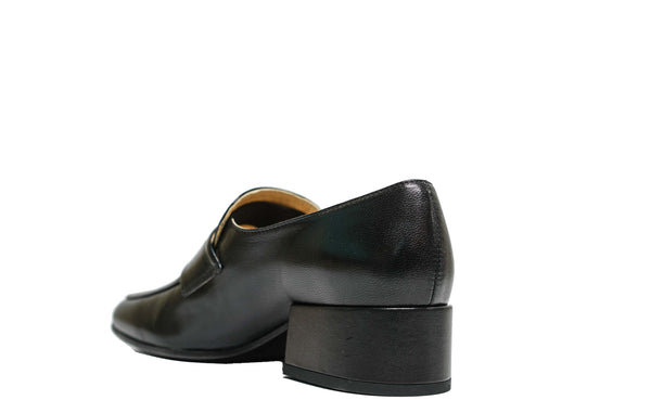 Fabio Rusconi Women’s Black Leather Loafer I1701