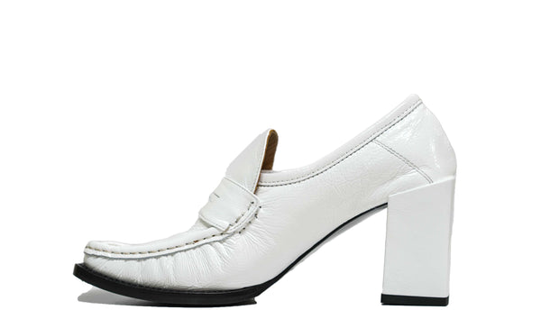 Rusconi Women’s White Naplak Leather Loafer Riri