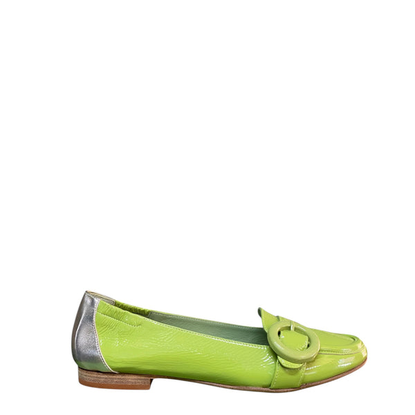 Bruglia Lime/Platinum loafer 9231