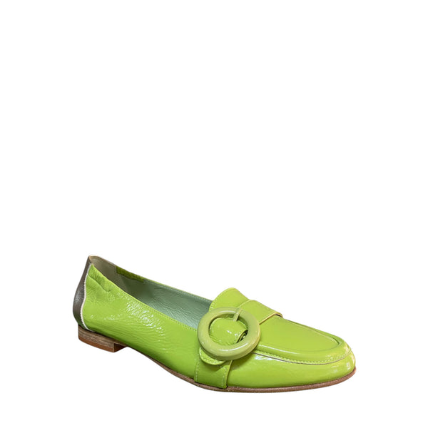 Bruglia Lime/Platinum loafer 9231
