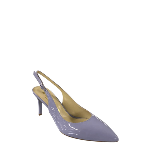 Bruglia Lavendar patent slingbacks  5944