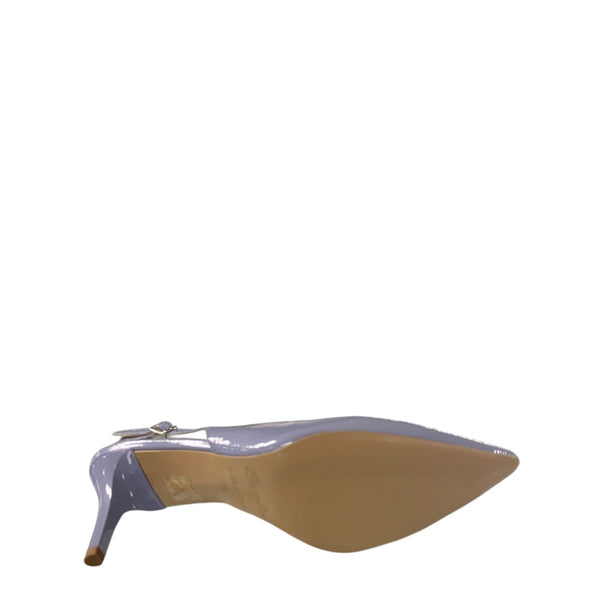 Bruglia Lavendar patent slingbacks  5944