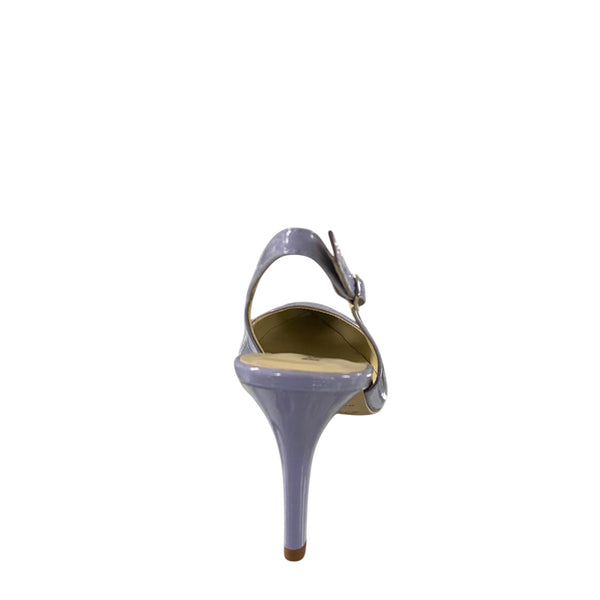 Bruglia Lavendar patent slingbacks  5944