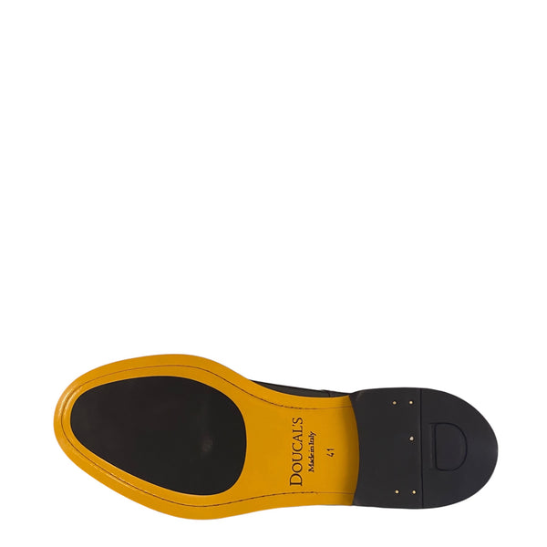 Doucal's Black laceup men's shoes  DU1003   40% OFF