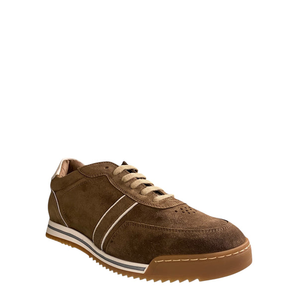Stefano Stefani tabacco sude sneaker 11864