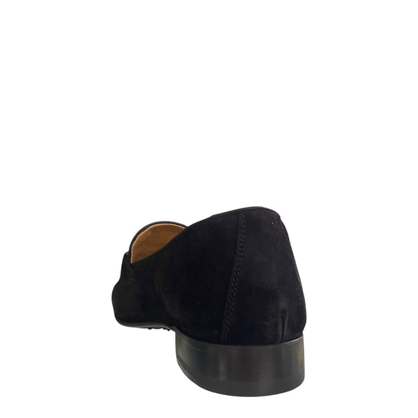 Stefano Stefani black buckle loafer 11985
