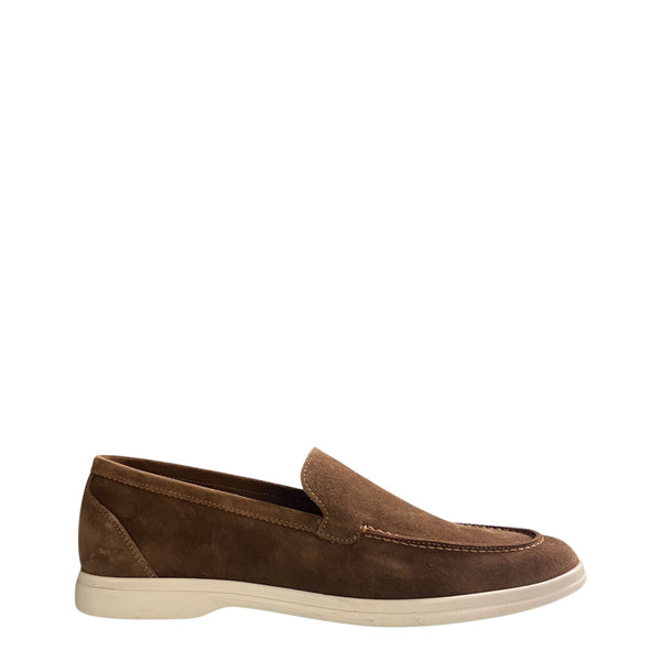 Stefano Stefani Tan/white loafer 12275
