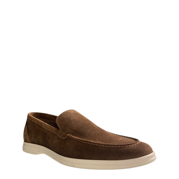 Stefano Stefani Tan/white loafer 12275