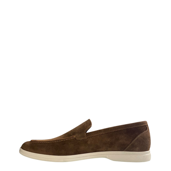 Stefano Stefani Tan/white loafer 12275